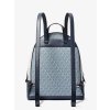 Michael Kors Rhea Medium Signature Logo Backpack Admiral Multic