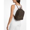 Michael Kors Rhea Medium Signature Logo Backpack Brownd