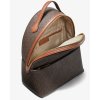 Michael Kors Sheila Medium Logo Backpack Brownb