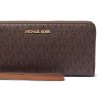 Michael Kors Peněženka Jet Set Travel Continental Browna12
