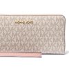 Michael Kors Peněženka Jet Set Travel Continental Vanilla Blusha278