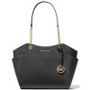 Michael Kors Jet Set Large Saffiano Leather Shoulder Bag Black2
