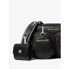 Michael Kors Kabelka Jet Set Medium Leather Crossbody Bag with Case for Apple Airpods Pro 7