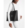 Michael Kors Jet Set Travel Large Saffiano Leather Black Silverf