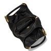 Michael Kors Lillie Signature Chain Shoulder Tote Black Goldinterior