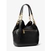 Michael Kors Kabelka Lillie Signature Chain Shoulder Tote Black Golde