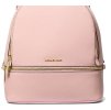 Michael Kors Batoh Rhea Medium Pebbled Leather Backpack Powder Blush22