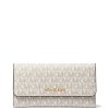 Michael Kors peněženka Jet Set Large Signature Logo Tri Fold Wallet Vanilla3
