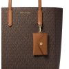 Michael Kors Vincent Large Signature Logo Tote Bag With Card Case Brownad
