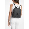 Michael Kors Batoh Dallas Medium Signature Logo Backpack Blackc