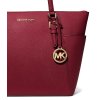 Michael Kors Kabelka Charlotte Large Saffiano Leather Top Zip Tote Bag Cherryaad