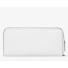 Michael Kors Large Pebbled Leather Continental Wallet Optic Whitec