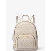 Michael Kors Jaycee Extra Small Signature Logo Backpack Light Cream Multiaa