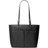 Michael Kors Kabelka Jet Set Medium Pocket Tote Bag Blackazy