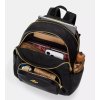 COACH Batoh Court Backpack In Signature Canvas Gold Brown Blackf