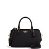 Coach pebbled leather rowan gold blackjk