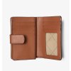 Michael Kors Peněženka Medium Crossgrain Leather Wallet Luggagef