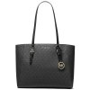 Michael Kors Kabelka Charlotte Large 3 in 1 Signature Logo Tote Bag Blacka