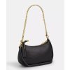 COACH Kabelka Teri Mini Crossbody Bag Pebbled Leather Gold Blackd