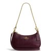 COACH Kabelka Teri Mini Crossbody Bag With Quilting Gold dark vineaa