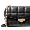 Michael Kors Soho Large Quilted Shoulder Bag blackz