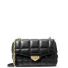 Michael Kors Soho Large Quilted Shoulder Bag Blackj