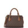 Michael Kors Marilyn Small Signature Messenger Brownf