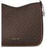 Michael kors Nayla Medium Signature Logo Messenger Bag Brownz