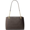 Michael Kors Soho Medium Signature Logo Tote Bag brownh