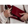 .bumbag. | croco | .red.