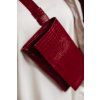 .bumbag. | croco | .red.