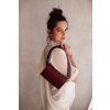 burgundy textured