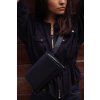 .mini bumbag. | textured | .dark blue.