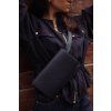 .mini bumbag. | textured | .dark blue.