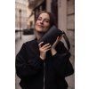 .mini crossbody. | textured | .black.