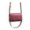 burgundy textured