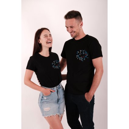 3350 t shirty z haftowanym wizerunkiem dziecka dla pary