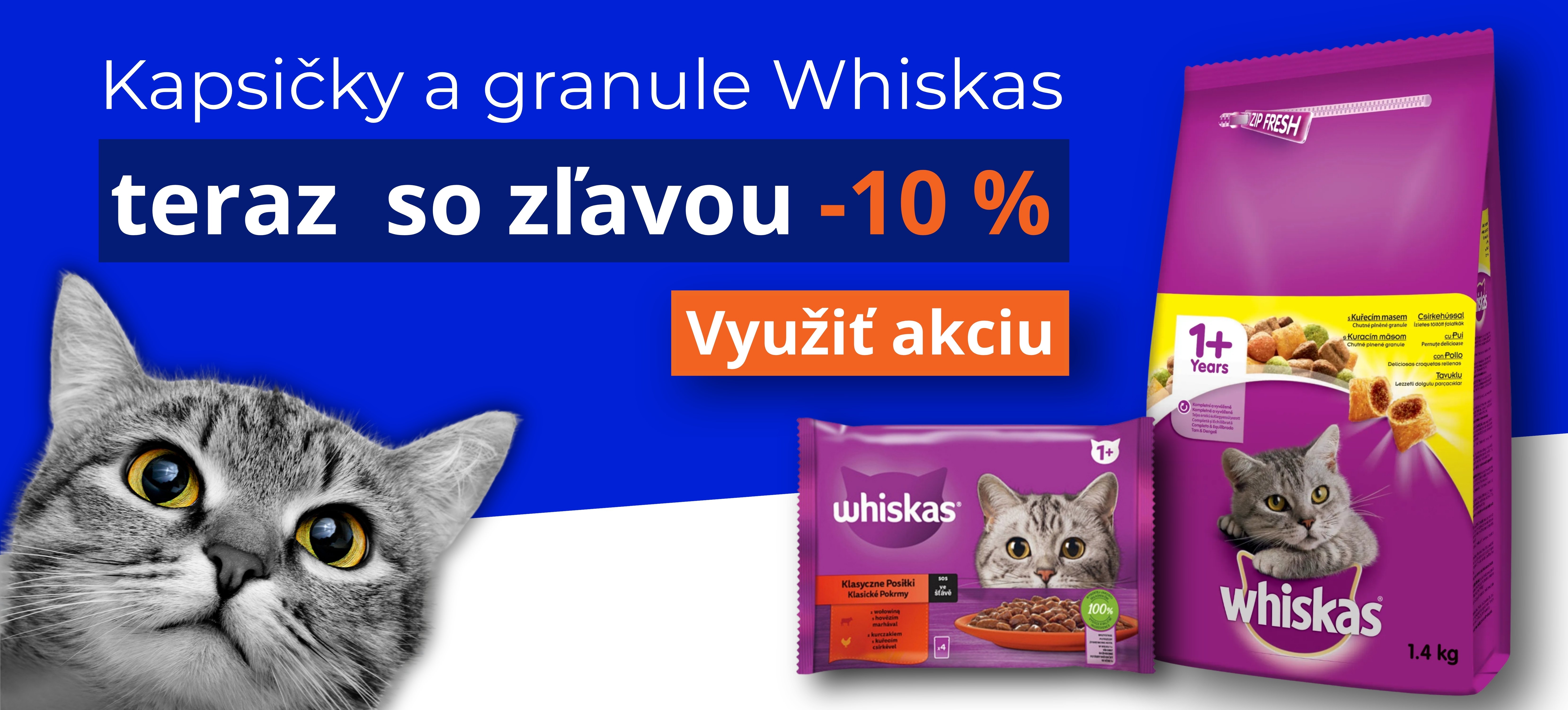 Whiskas akcia -10%