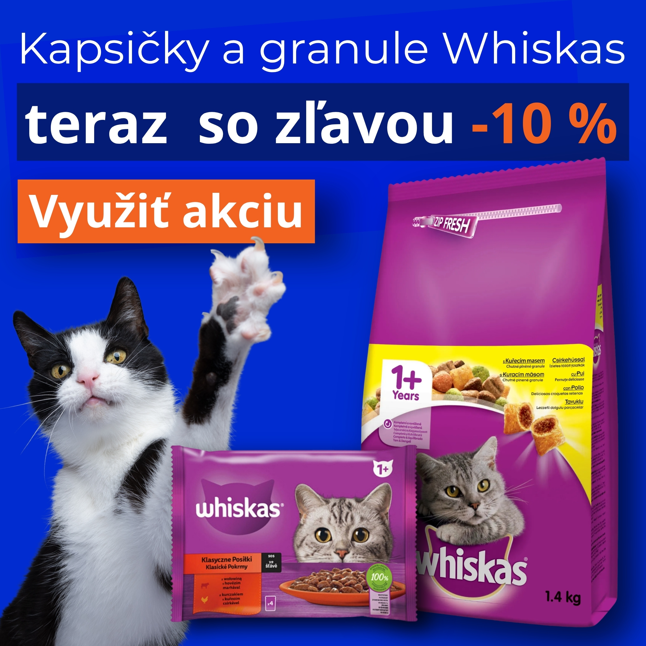 Whiskas -10%