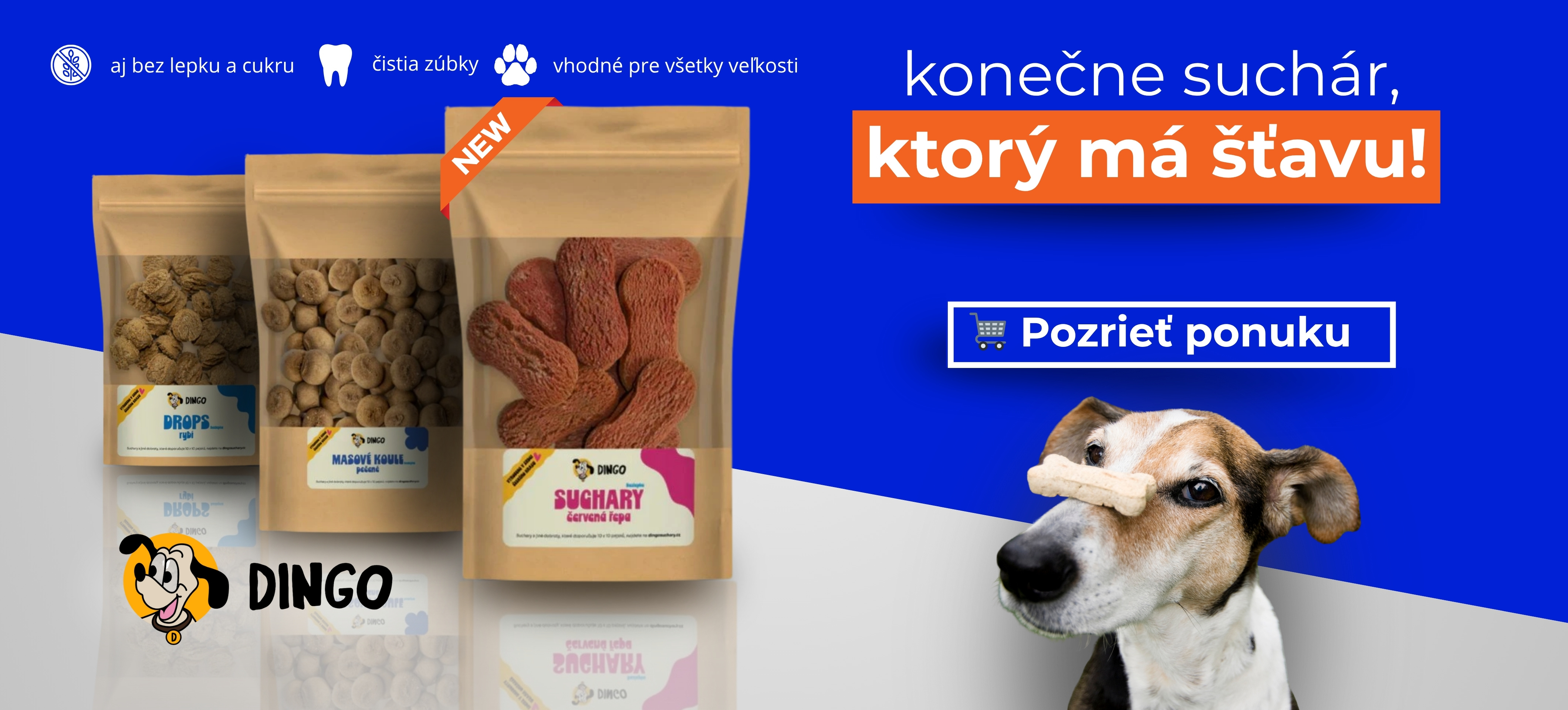 Novinka Dingo sucháre
