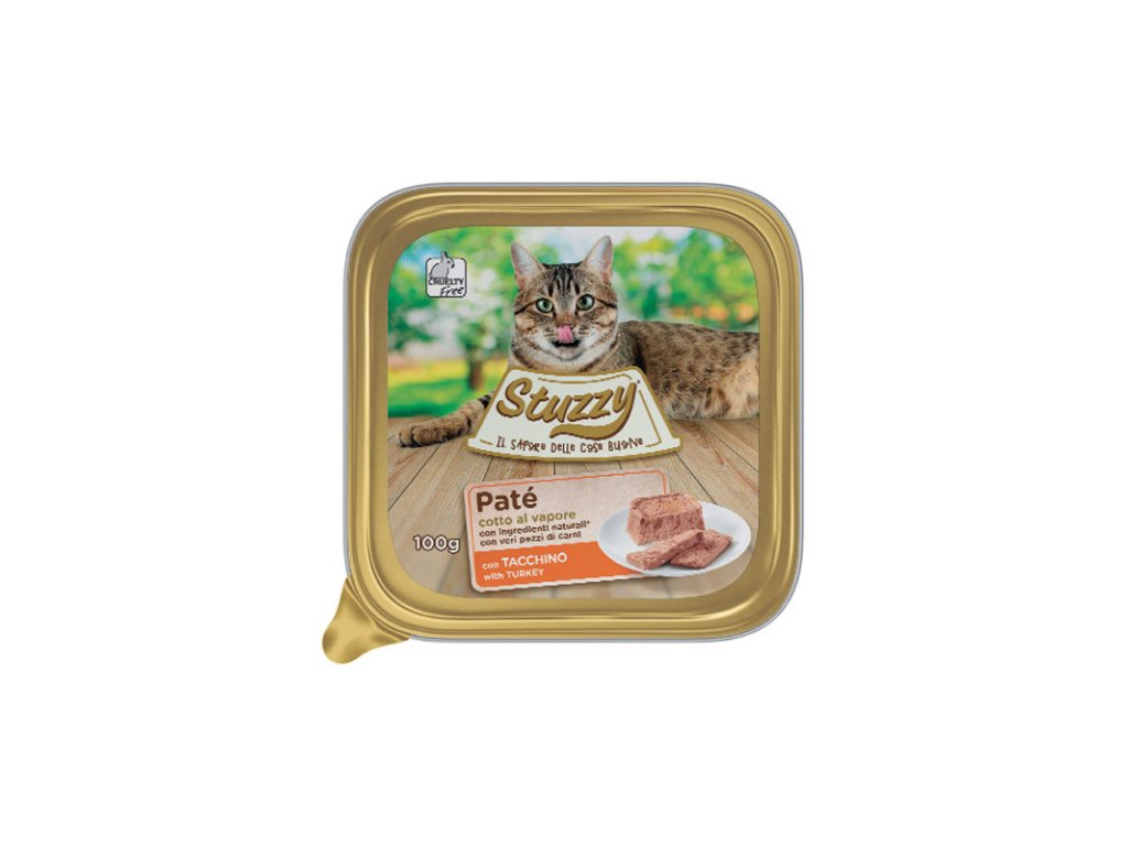 stuzzy cat pate adult s morcacim 100g
