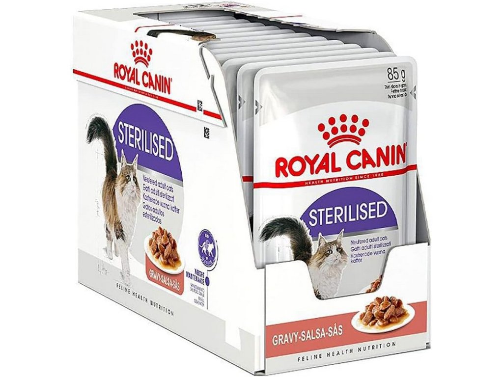 Royal Canin Sterilised kapsicky pre macky v stave 12x85g 9003579311295