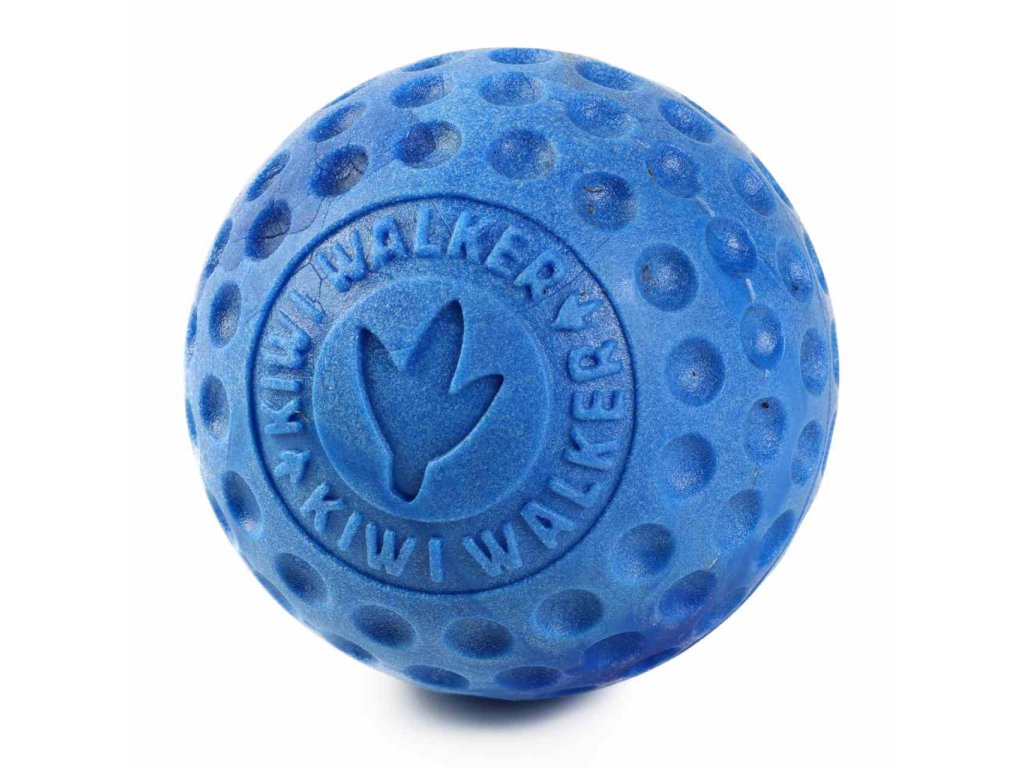 KIWI Walker Hračka lopta mini, 6 cm, modrá