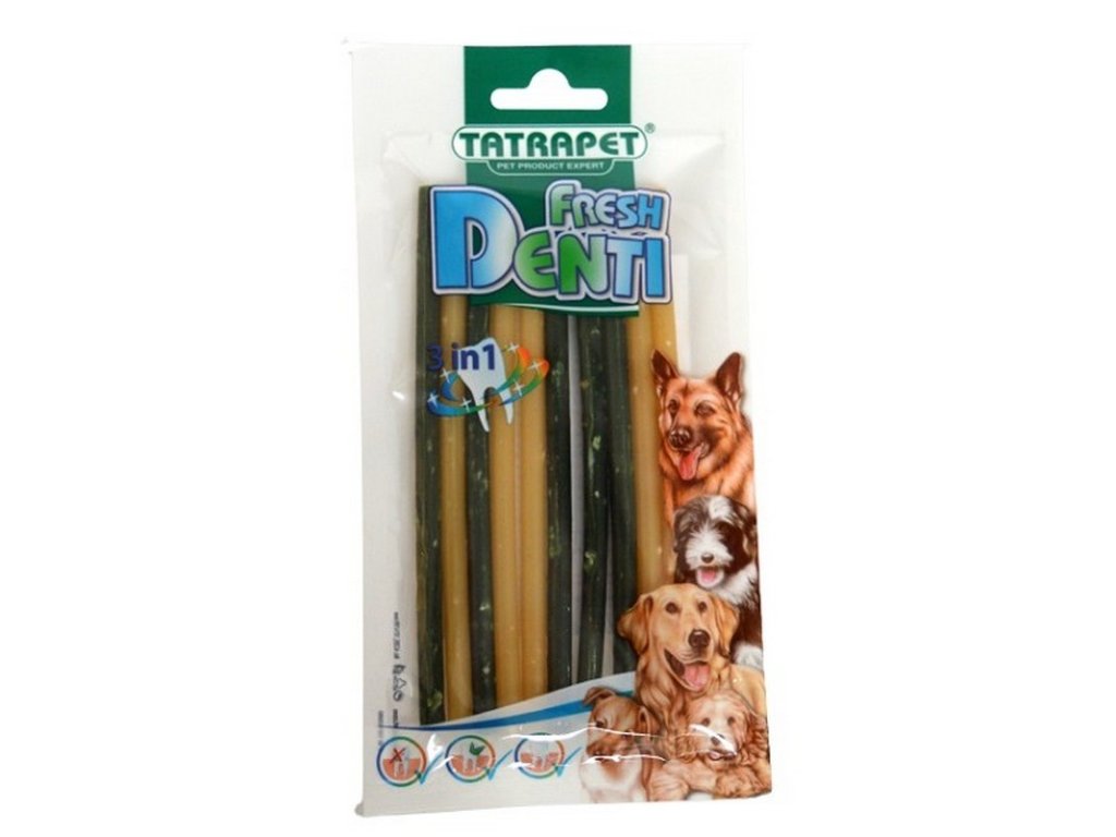 Tatrapet fresh denti dentalne tycinky 05x13cm 10ks 8585027988347