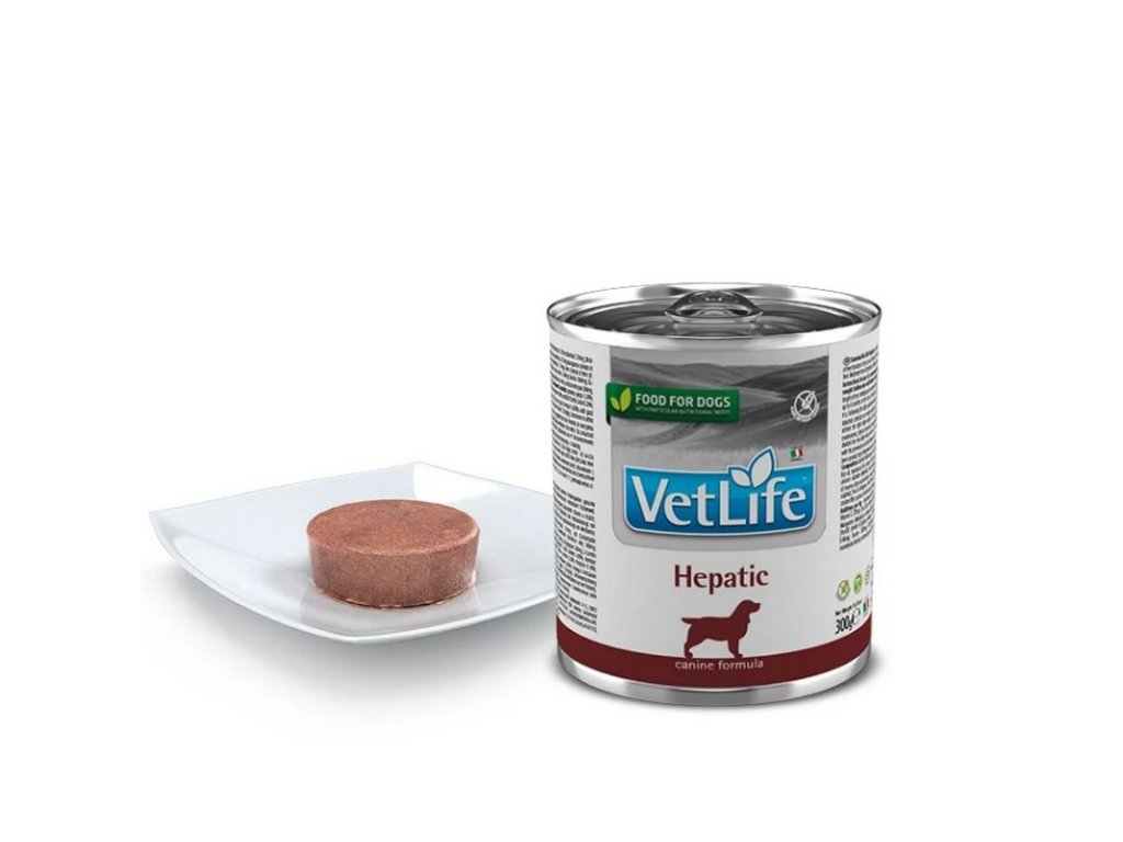 Farmina Vet Life dog Hepatic konzerva pre psov 300 g 8606014106381