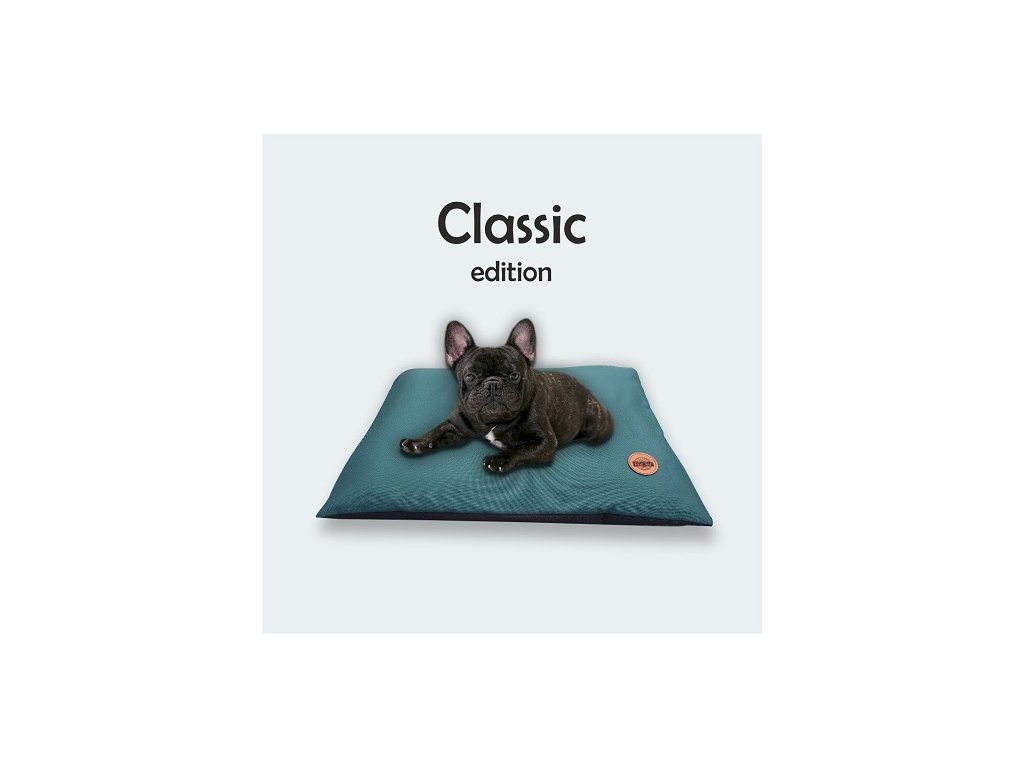 Pelech pre psy Red Ant Vankúš-smaragdovo-zelená-S (Velkost S, Farba smaragdovo-zelená)