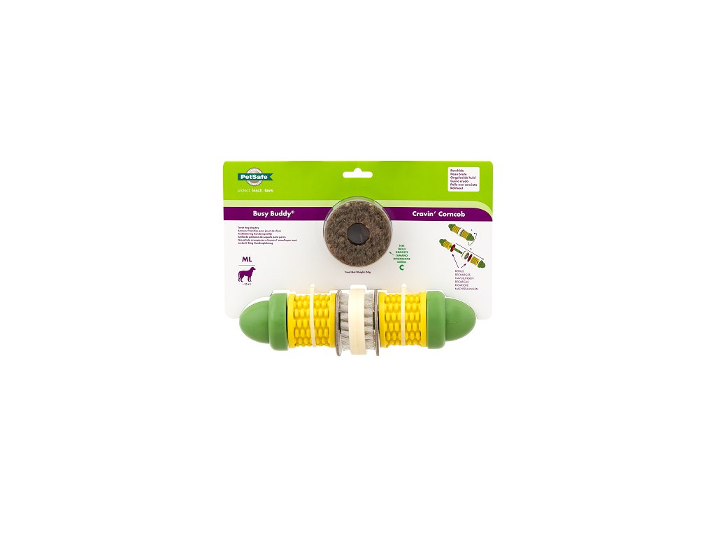 Hračka pre psov PetSafe Busy Buddy Corncob-M/L (Velkost M/L, Farba alpine-dawn)