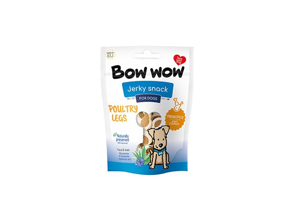 BOW WOW Hydinové stehienka 80g