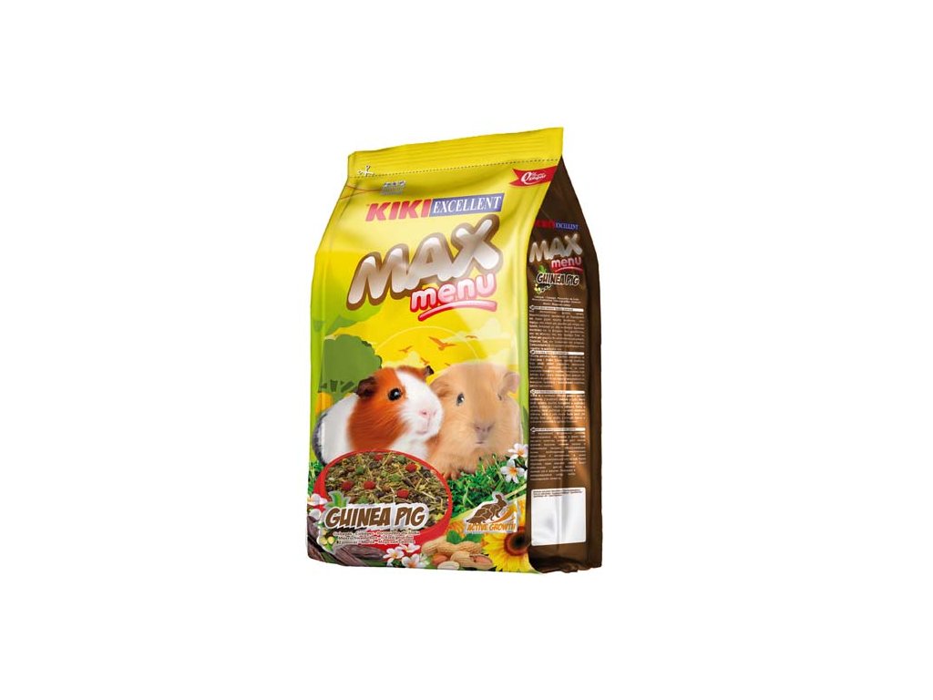 KIKI MAX Menu Guinea Pig 2kg krmivo pre morčatá