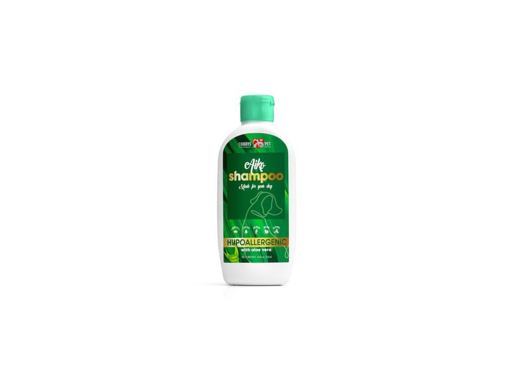COBBYS PET AIKO HYPOALLERGENIC SHAMPOO 250ml hypoalergénny šampón pre psov